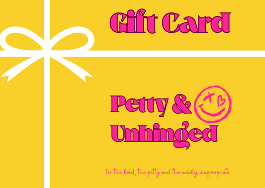 Emotional Support Gift Card